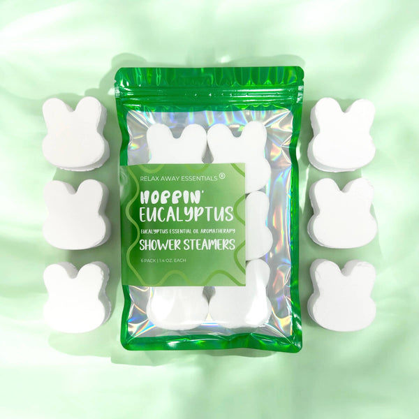 Bunny Shower Steamers 6 Pack - Easter Shower Steamers