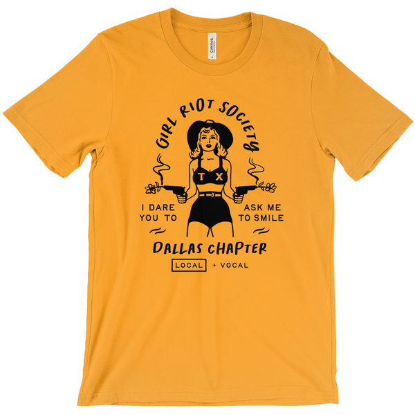 Girl Riot Society - Dallas Chapter - Solid T Shirt