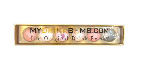 6 Pack Pretty & Pink Cocktail Drink Bomb™