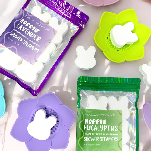 Bunny Shower Steamers 6 Pack - Easter Shower Steamers