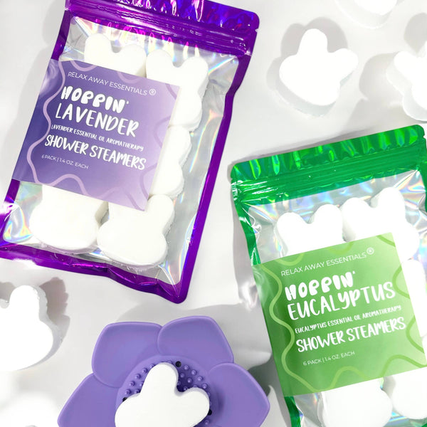 Bunny Shower Steamers 6 Pack - Easter Shower Steamers