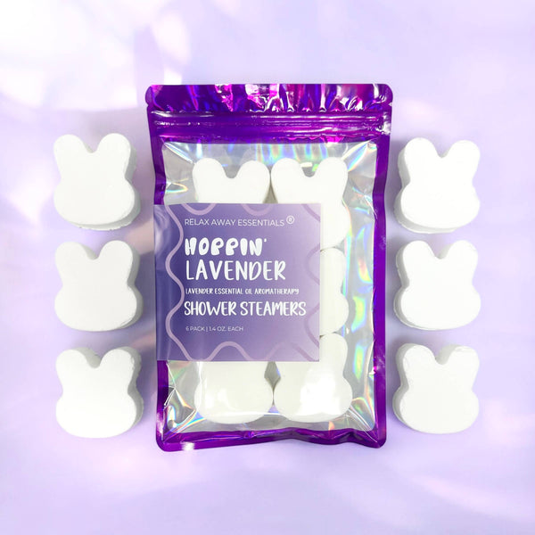 Bunny Shower Steamers 6 Pack - Easter Shower Steamers
