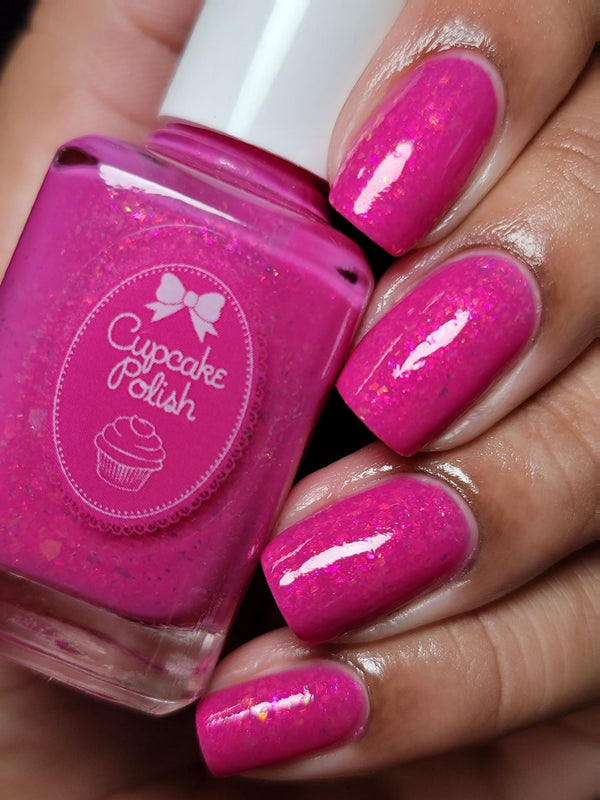 Yabba Dabba Do - Pink Nail Polish - 5