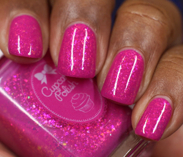 Yabba Dabba Do - Pink Nail Polish - 4