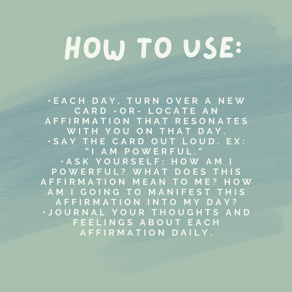 The Love Within Us Children's Affirmation Deck - 5