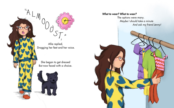 Dilly-Dally Allie: A story about managing time and anxiety - 5