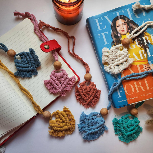 Handmade Bookmark with beads - 1