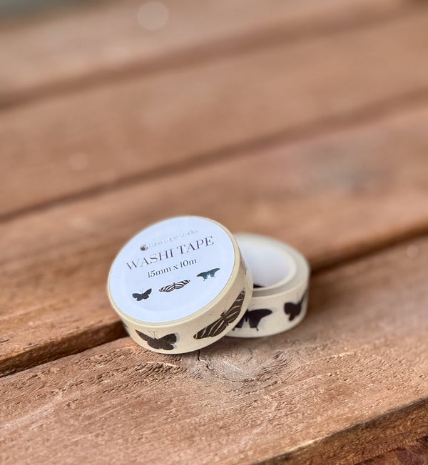 Black Butterflies Washi Tape - 2