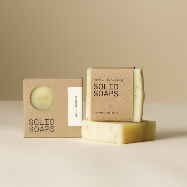 Sage + Lemongrass Artisan Soap - 1