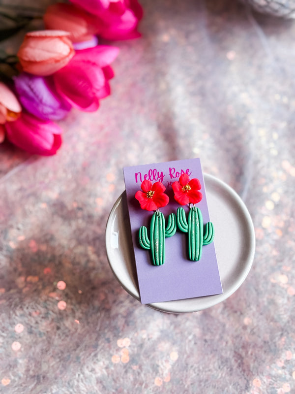 Cactus Earrings - 1
