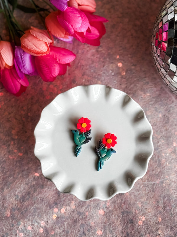 Hummingbird Earrings - 1
