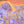 Load image into Gallery viewer, Orange and Purple Temple with Flowers Print