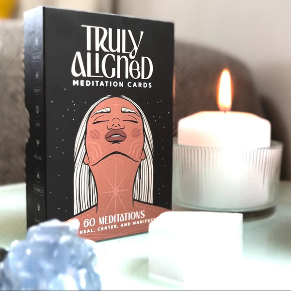 Truly Aligned Meditation Cards | 60 Meditations