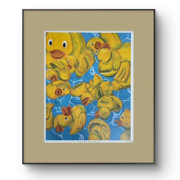 What A Quack Art Print