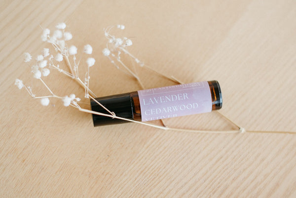 Grounded Rollerball | Cedarwood, Lavender & Vetiver Aromatherapy Roller