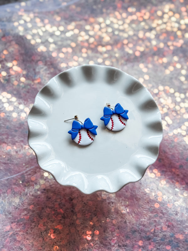 Baseball Earrings