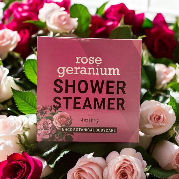 Rose Geranium Shower Steamer