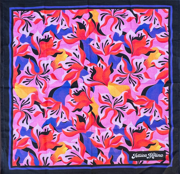 Sunset Floral Bandana