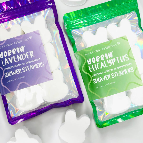 Bunny Shower Steamers 6 Pack - Easter Shower Steamers