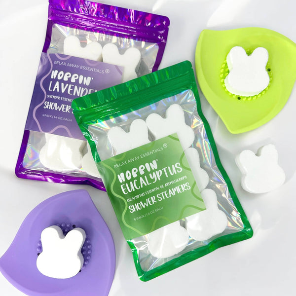 Bunny Shower Steamers 6 Pack - Easter Shower Steamers