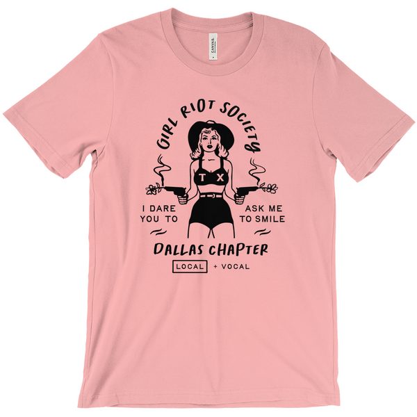 Girl Riot Society - Dallas Chapter - Solid T Shirt