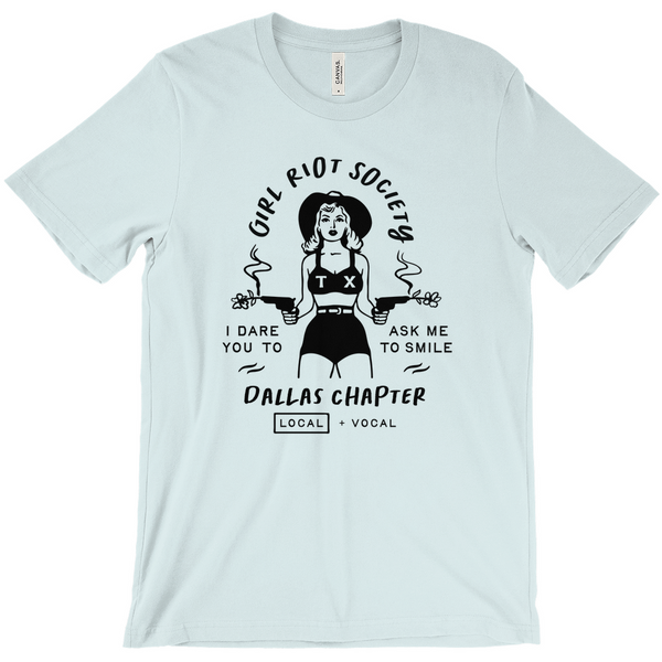 Girl Riot Society - Dallas Chapter - Heather T Shirt