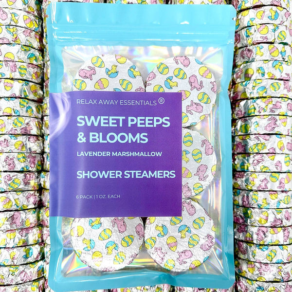 Sweet Peeps and Blooms Easter Shower Steamers 6 Pack
