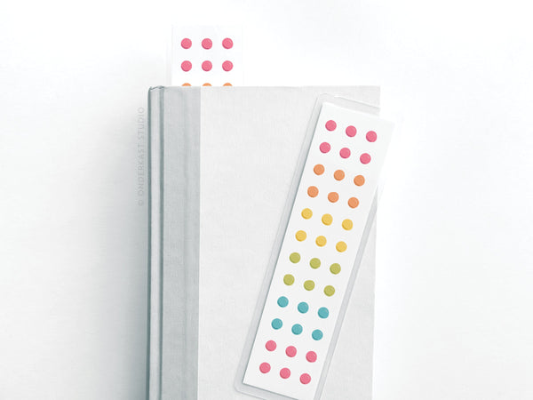 Button Candy Laminated Bookmark – DS