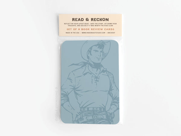 Read & Reckon Book Review Card Set