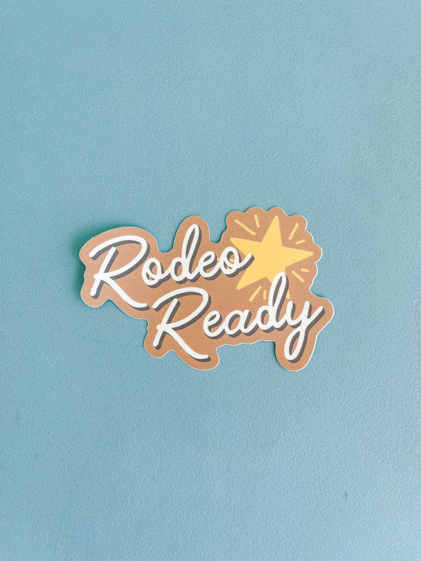 Rodeo Ready Die Cut Sticker
