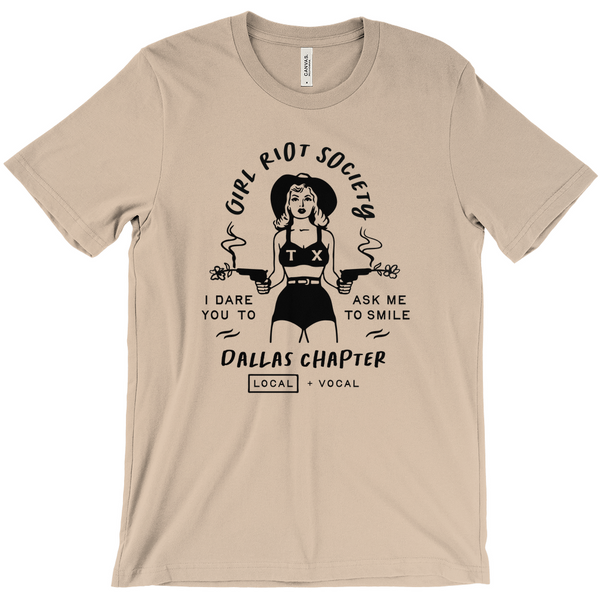 Girl Riot Society - Dallas Chapter - Solid T Shirt