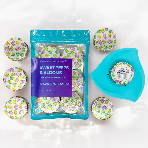 Sweet Peeps and Blooms Easter Shower Steamers 6 Pack
