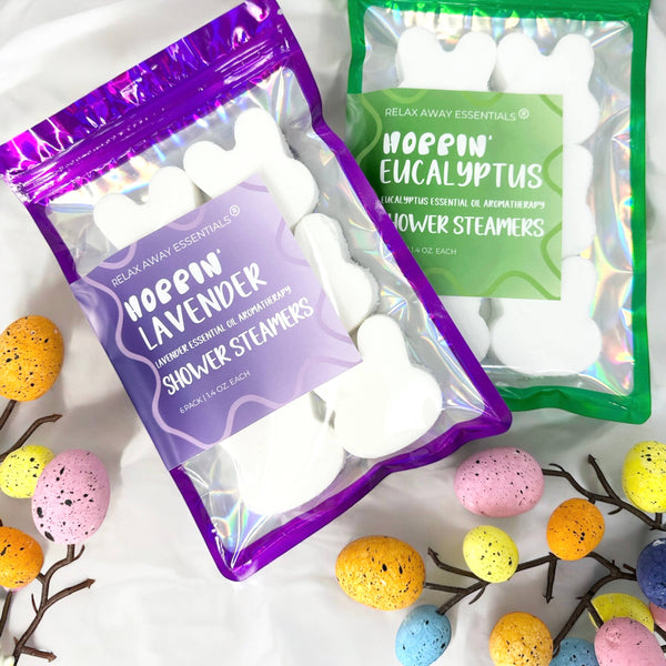 Bunny Shower Steamers 6 Pack - Easter Shower Steamers