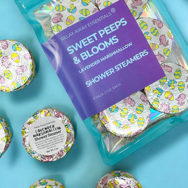 Sweet Peeps and Blooms Easter Shower Steamers 6 Pack