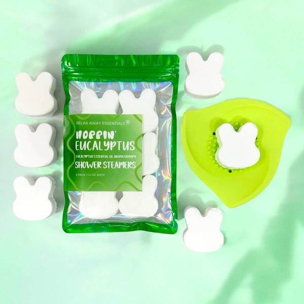 Bunny Shower Steamers 6 Pack - Easter Shower Steamers