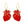 Load image into Gallery viewer, Anatomical Heart Hoop Earrings - 1