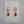 Load image into Gallery viewer, Red Seaglass Charm Hoops - 2