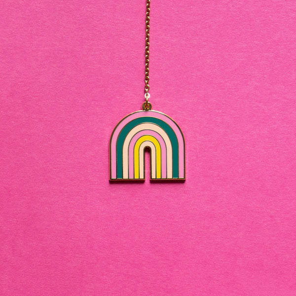 Rainbow Enamel Bookmark - 2