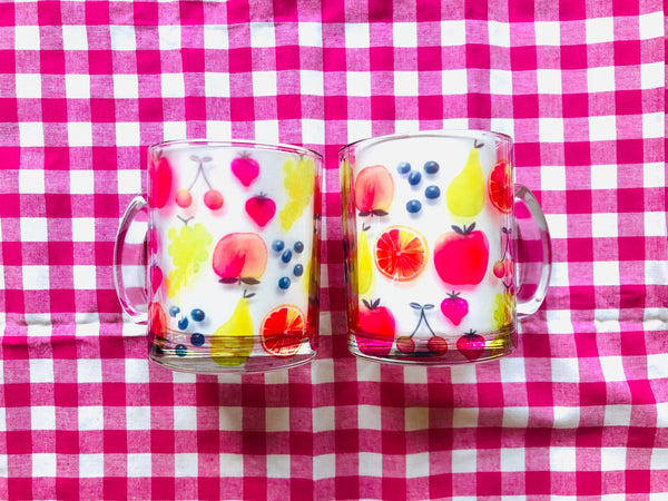 Fruit Glass Mug - 1
