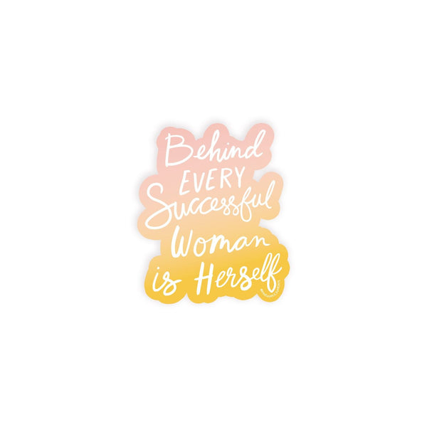 Successful Woman Sticker - 1