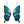 Load image into Gallery viewer, Blue Fantasy Butterfly Hoops - 1