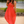 Load image into Gallery viewer, Barcelona Swiss Dot Maxi Dress - Coral
