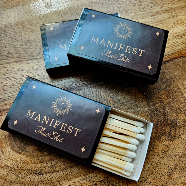 "Manifest That..." Mini Matchbox