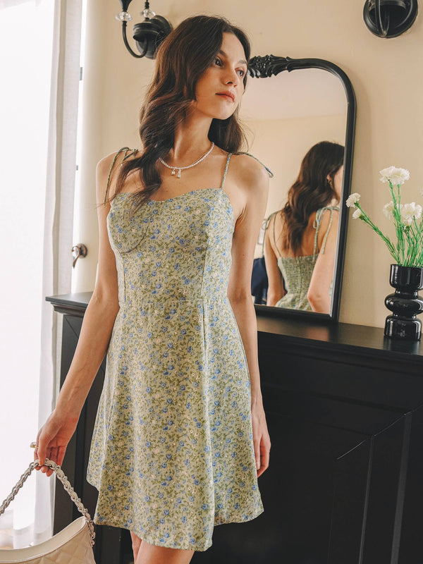 Spring Fling Tie-Strap Dress