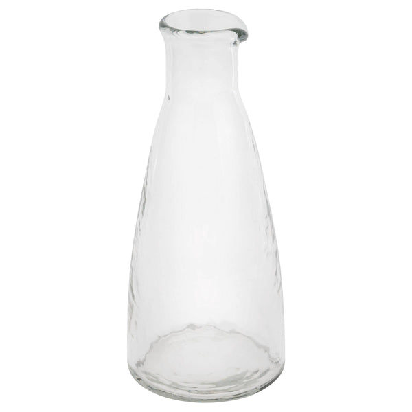 Hammered Glass Personal Carafe