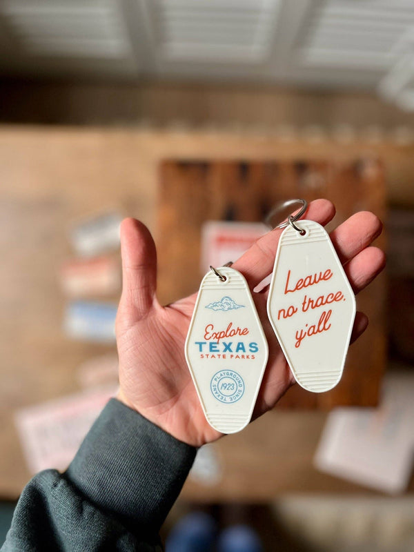 Texas State Parks Keychain