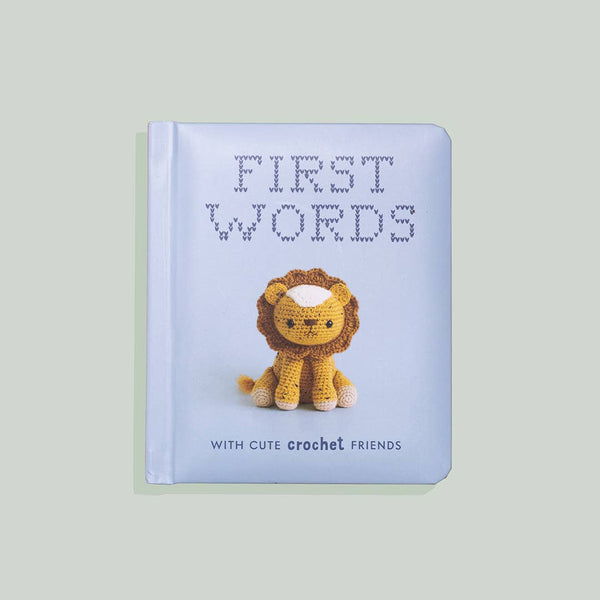 First Words w/ Cute Crochet Friends Book