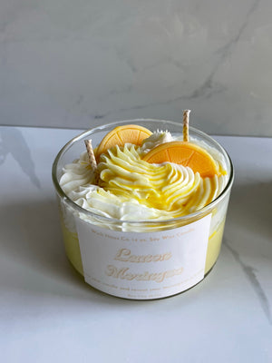 Lemon Meringue Dessert Candle - 1