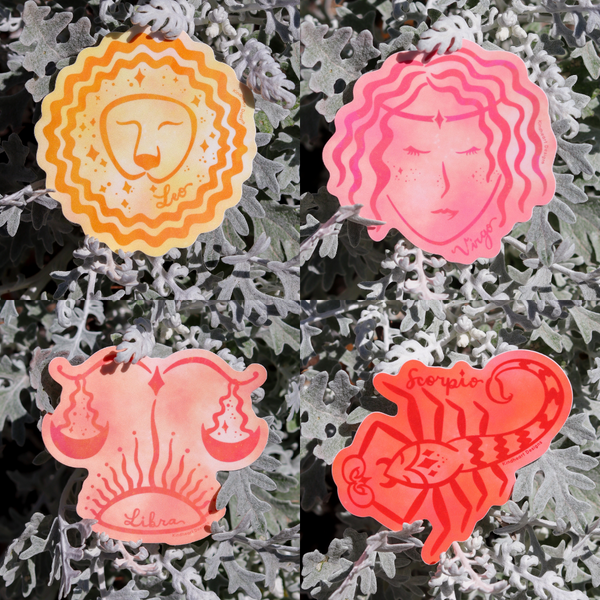 Zodiac Stickers - 2