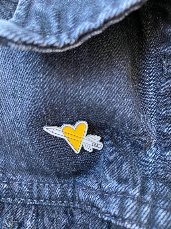 Heart Enamel Pin  - 1